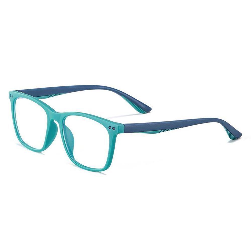 Children Blue Light Blocking Computer Reading Gaming Glasses(Age 7-12) -Blue - soufeelus