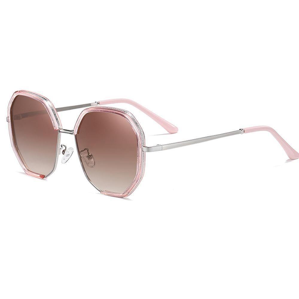 UV400 Protective Polarized Beach Sunglasses - Gradient Tea - soufeelus