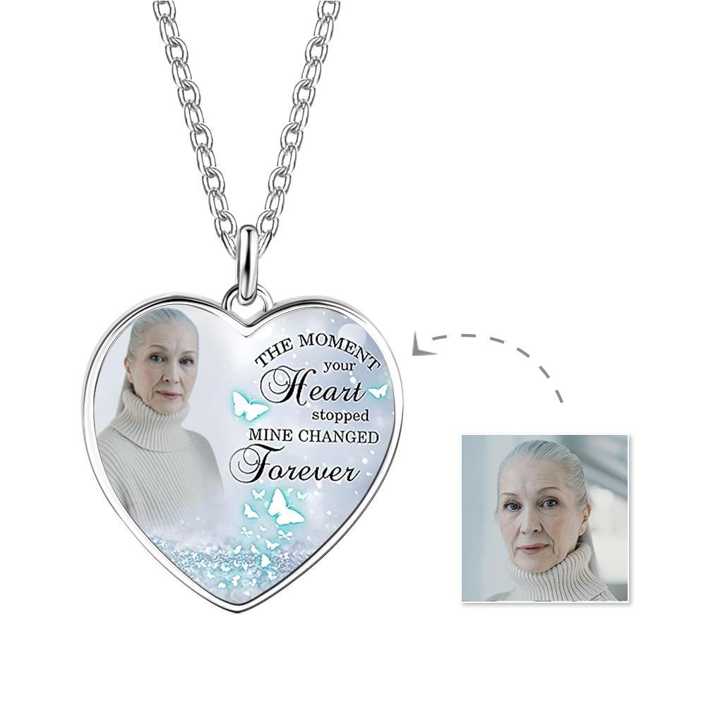 Custom Photo Necklace Creative Commemorate Love Gifts - soufeelus