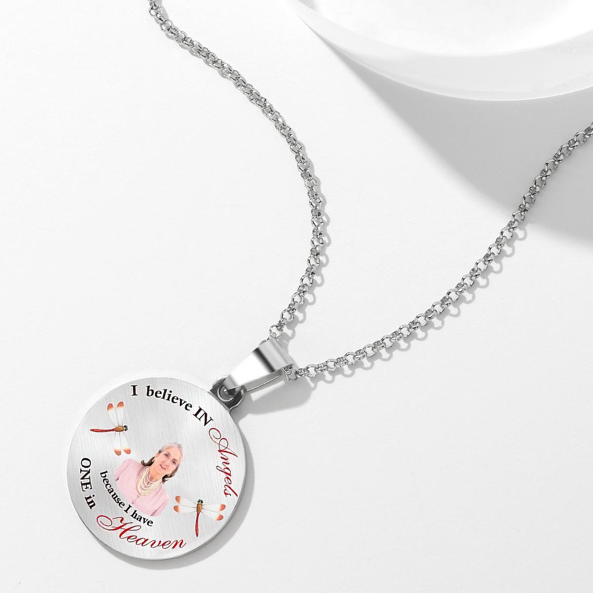 Custom Photo Necklace Custom Face Creative Commemorative Gifts - soufeelus