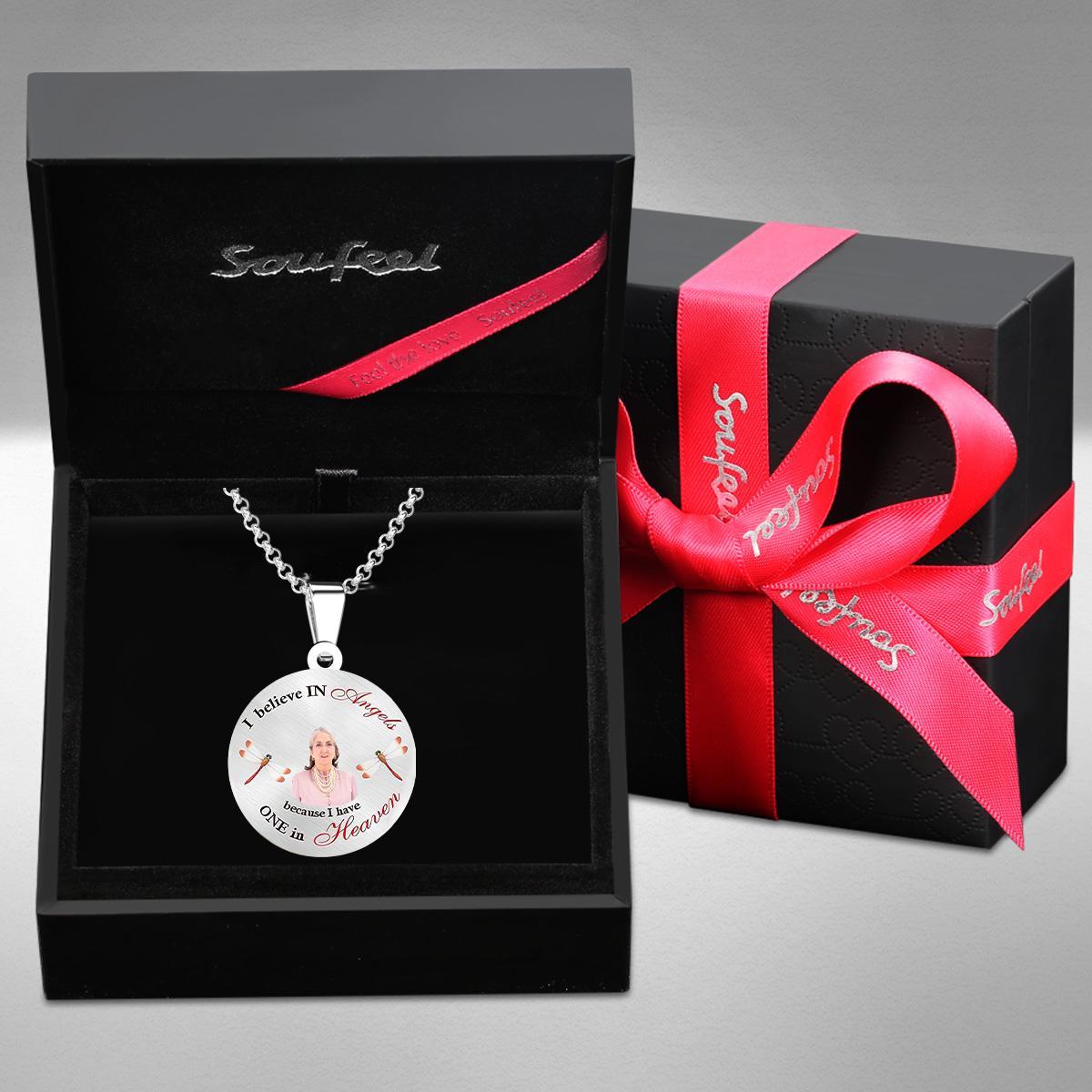 Custom Photo Necklace Custom Face Creative Commemorative Gifts - soufeelus