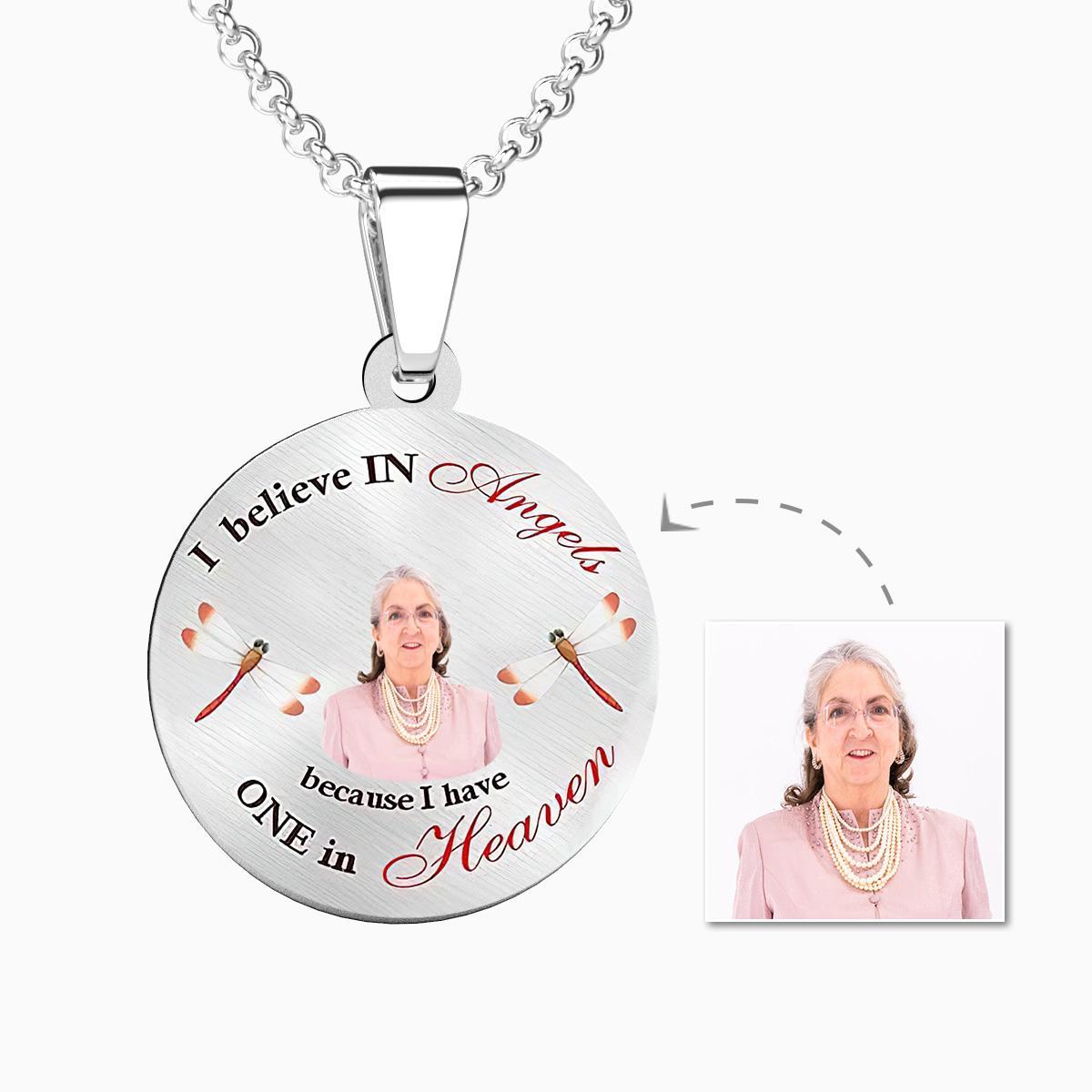 Custom Photo Necklace Custom Face Creative Commemorative Gifts - soufeelus