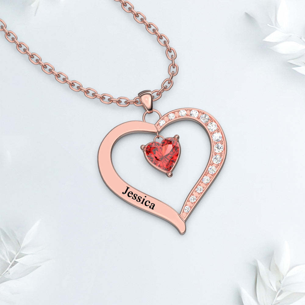 Custom Engraved Necklace Mother's Day Necklace Gift for Mom -