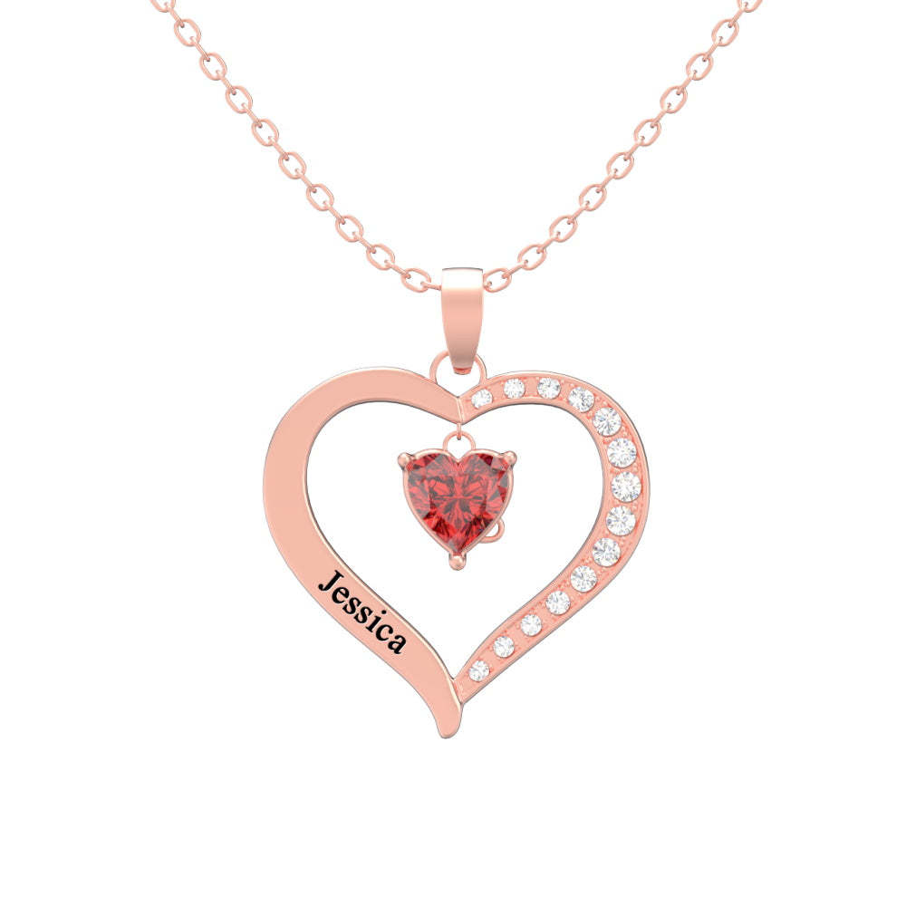 Custom Engraved Necklace Mother's Day Necklace Gift for Mom -