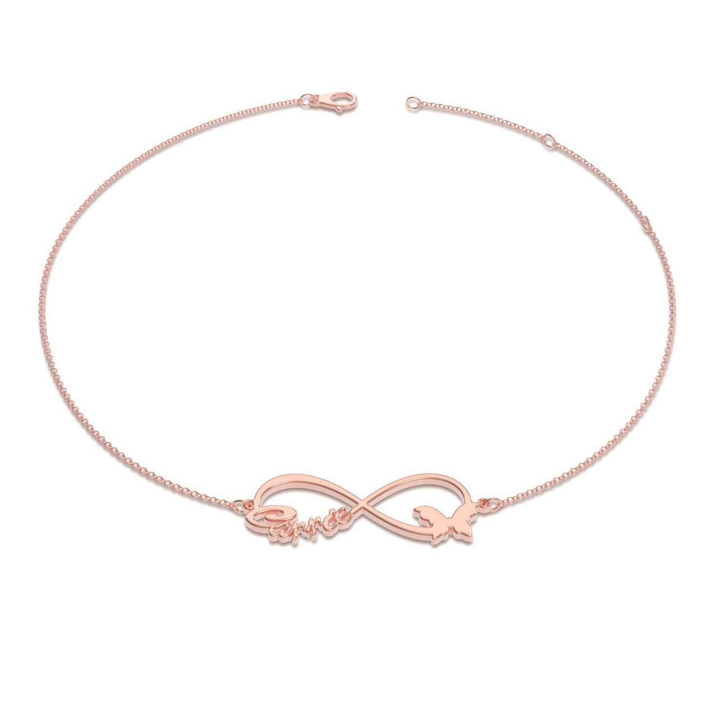 Custom Infinity Name Bracelet Gift For Female -