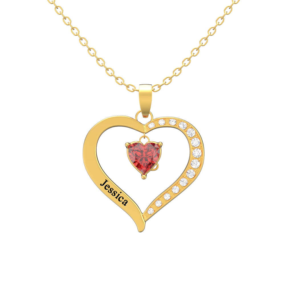Custom Engraved Necklace Mother's Day Necklace Gift for Mom -