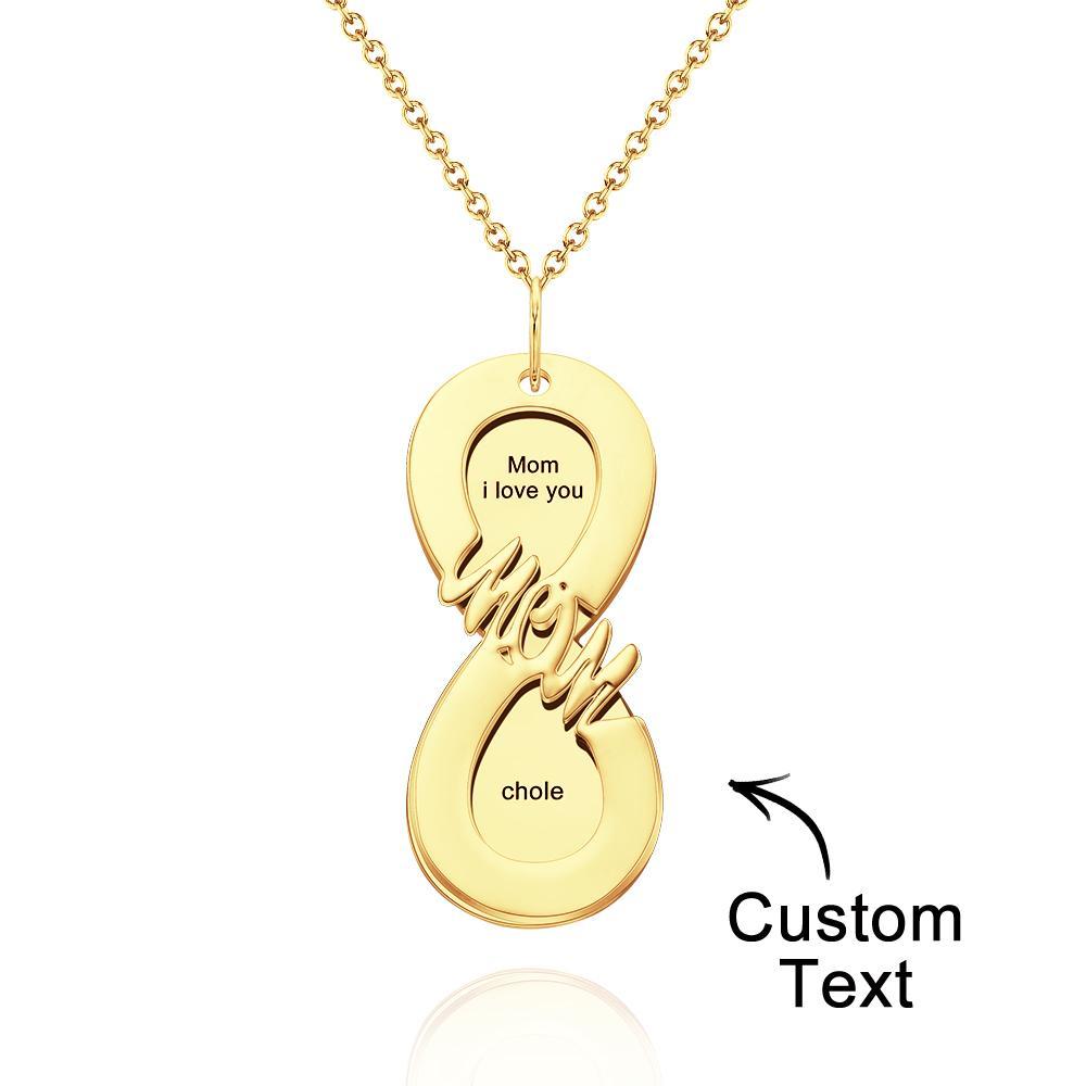 Custom Engraved Necklace Unlimited Creative Gifts - soufeelus