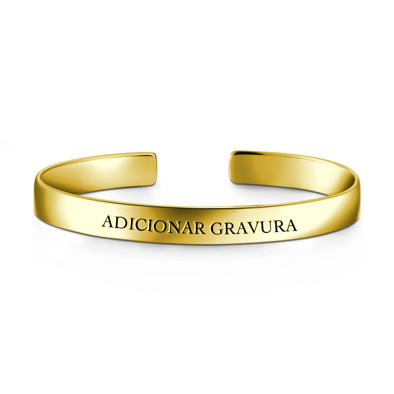 Engraved Bangle 14k Gold Plated - soufeelus