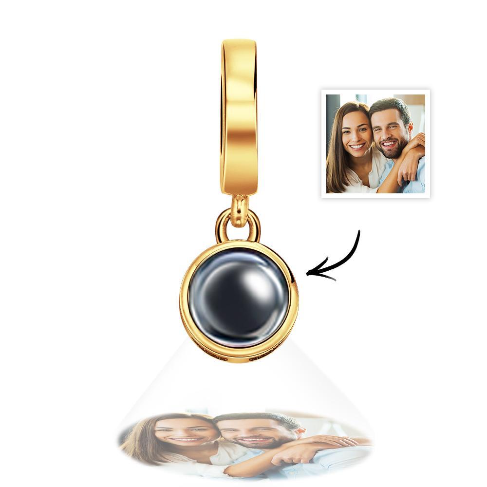 Personalized Photo Charm for Bracelet Custom Person Pet Cat Dog Picture Bead Charm with Picture - soufeelus