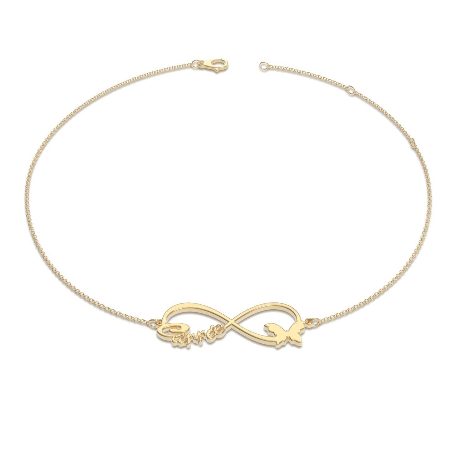 Custom Infinity Name Bracelet Gift For Female -