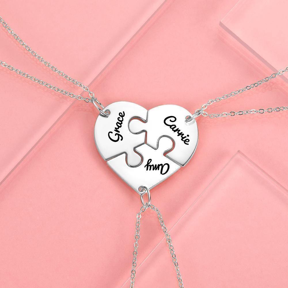 Custom Engraved Necklace Best Friend Necklace Memorial Gift - soufeelus