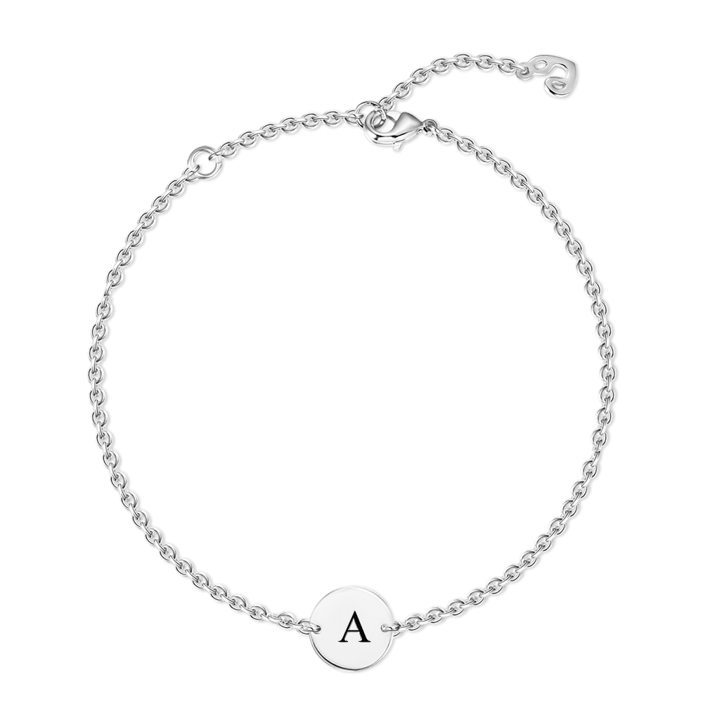 Initial Engraved Bracelet - soufeelus