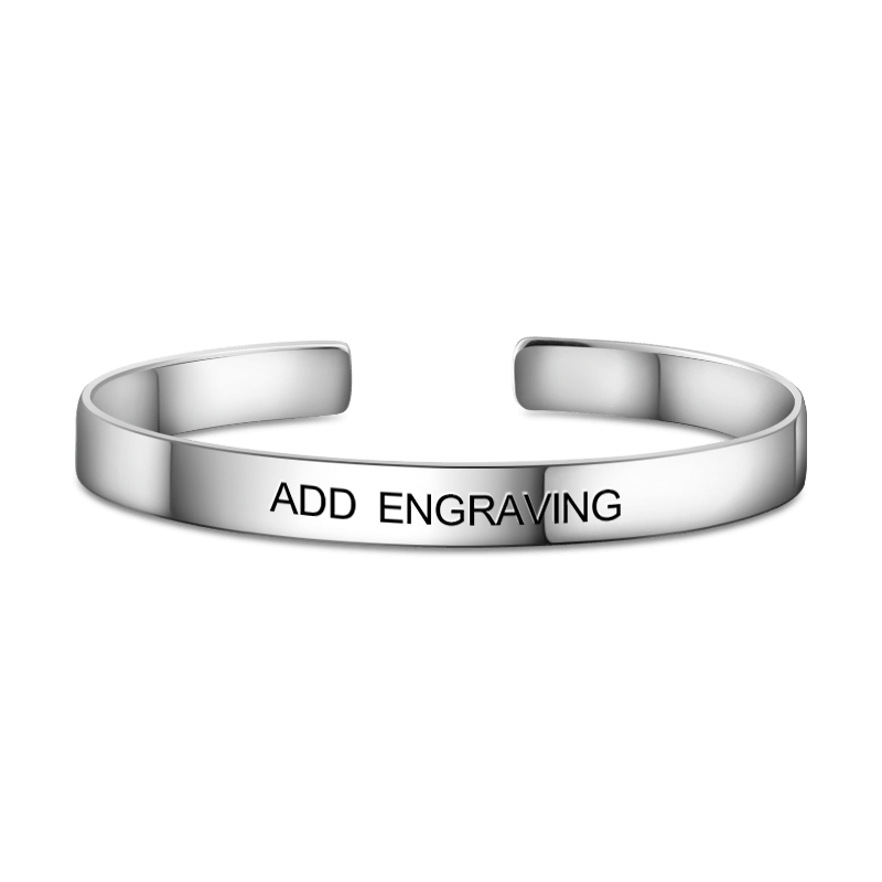 Engraved Bangle - soufeelus