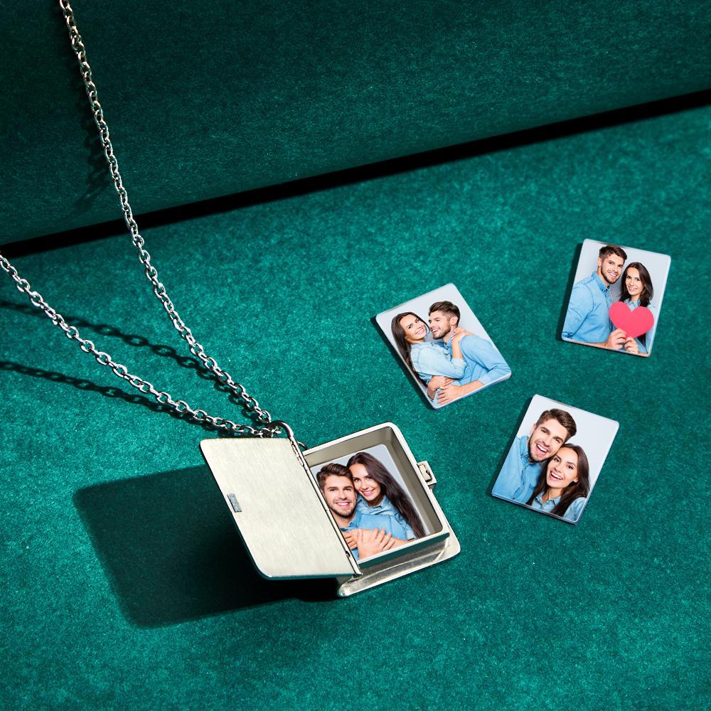 Custom Photo Necklace Album Surprise Gifts - soufeelus