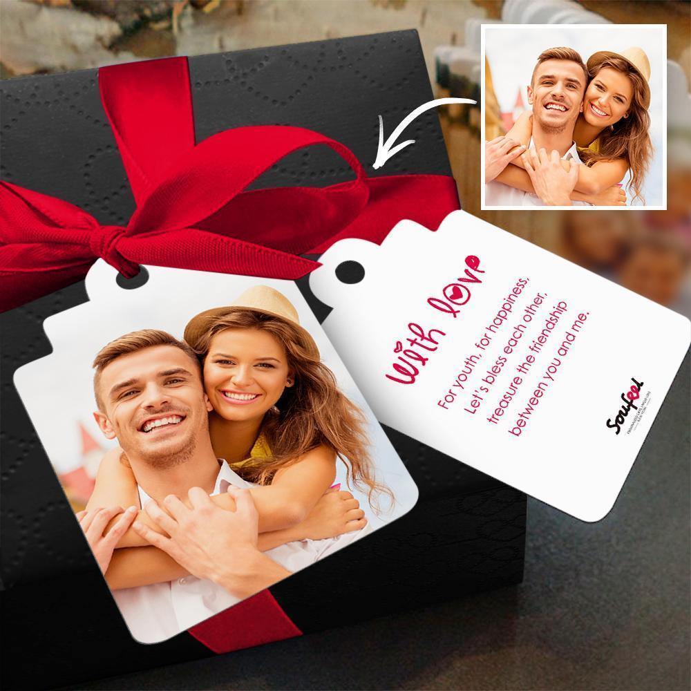 Custom Gift Card Photo Card for Couple's Gifts - soufeelus