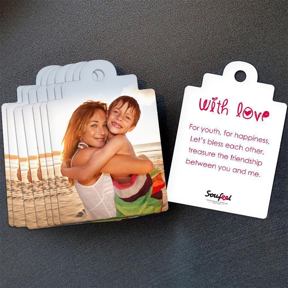 Custom Gift Card Photo Card with Your Lovely Words for Mother - soufeelus