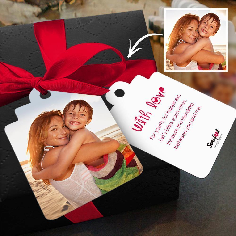 Custom Gift Card Photo Card with Your Lovely Words for Mother - soufeelus