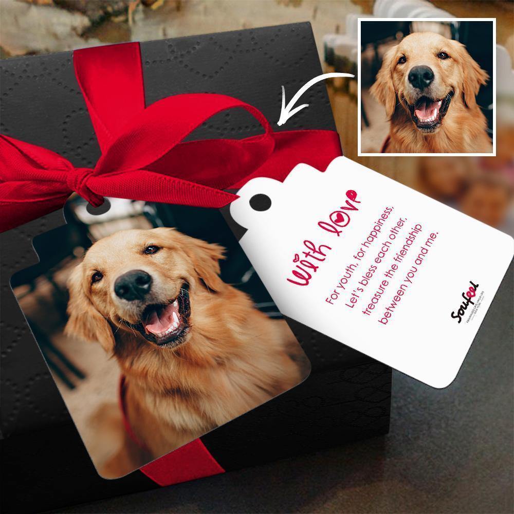 Photo Card Gift Card Memorial Gifts Cute Pets - soufeelus