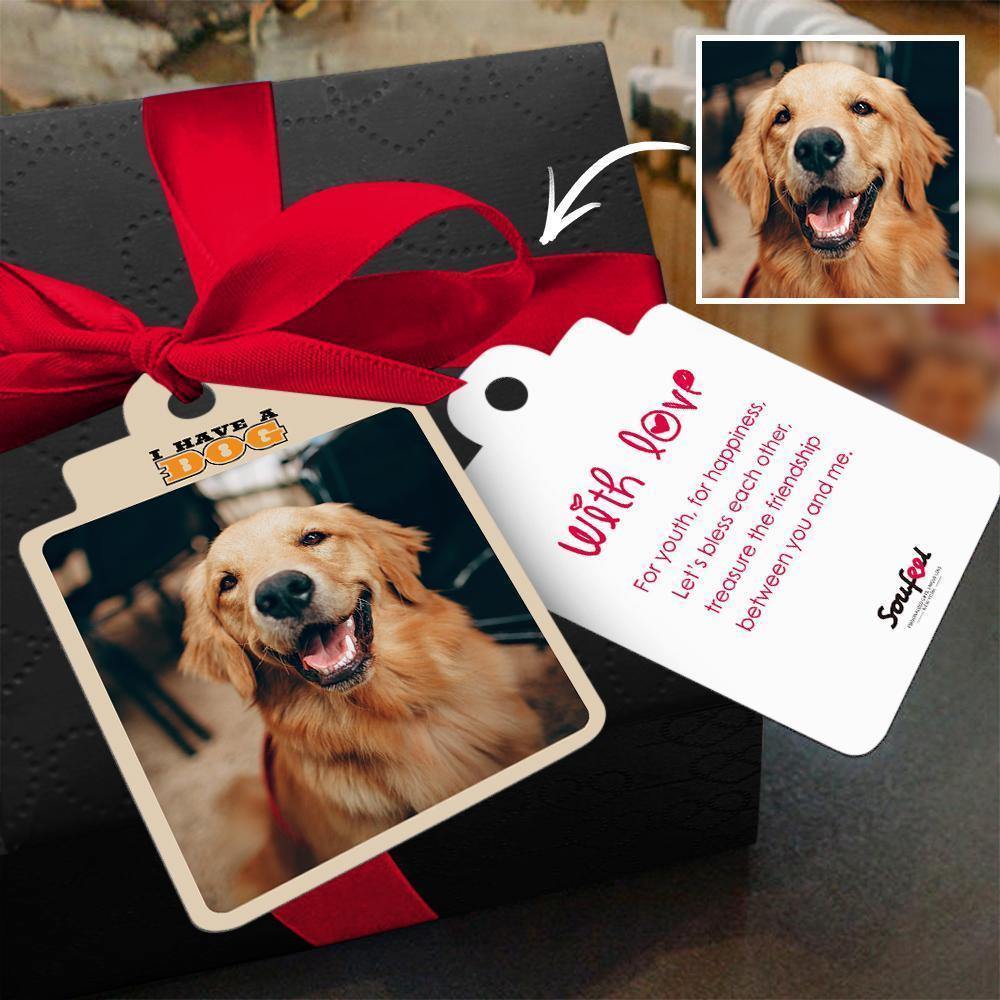 Photo Card Gift Card Greeting Card Congratulations Card Memorial Gifts Cute Pets - soufeelus