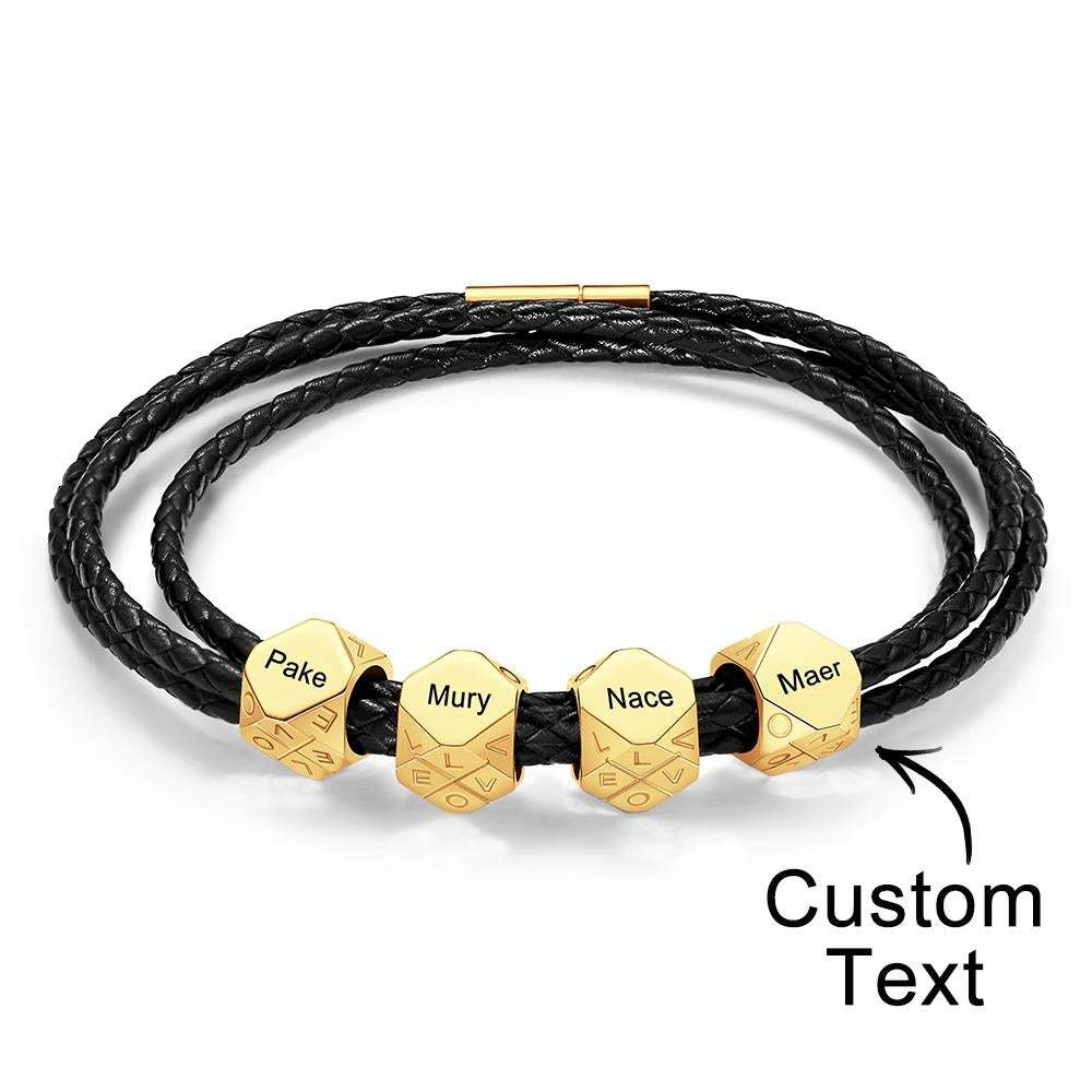 Custom Engraved Bracelet Simple and Versatile Gift for Her