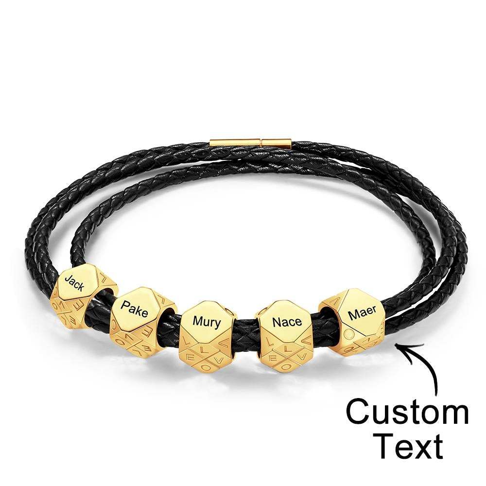 Custom Engraved Bracelet Simple and Versatile Gift for Her