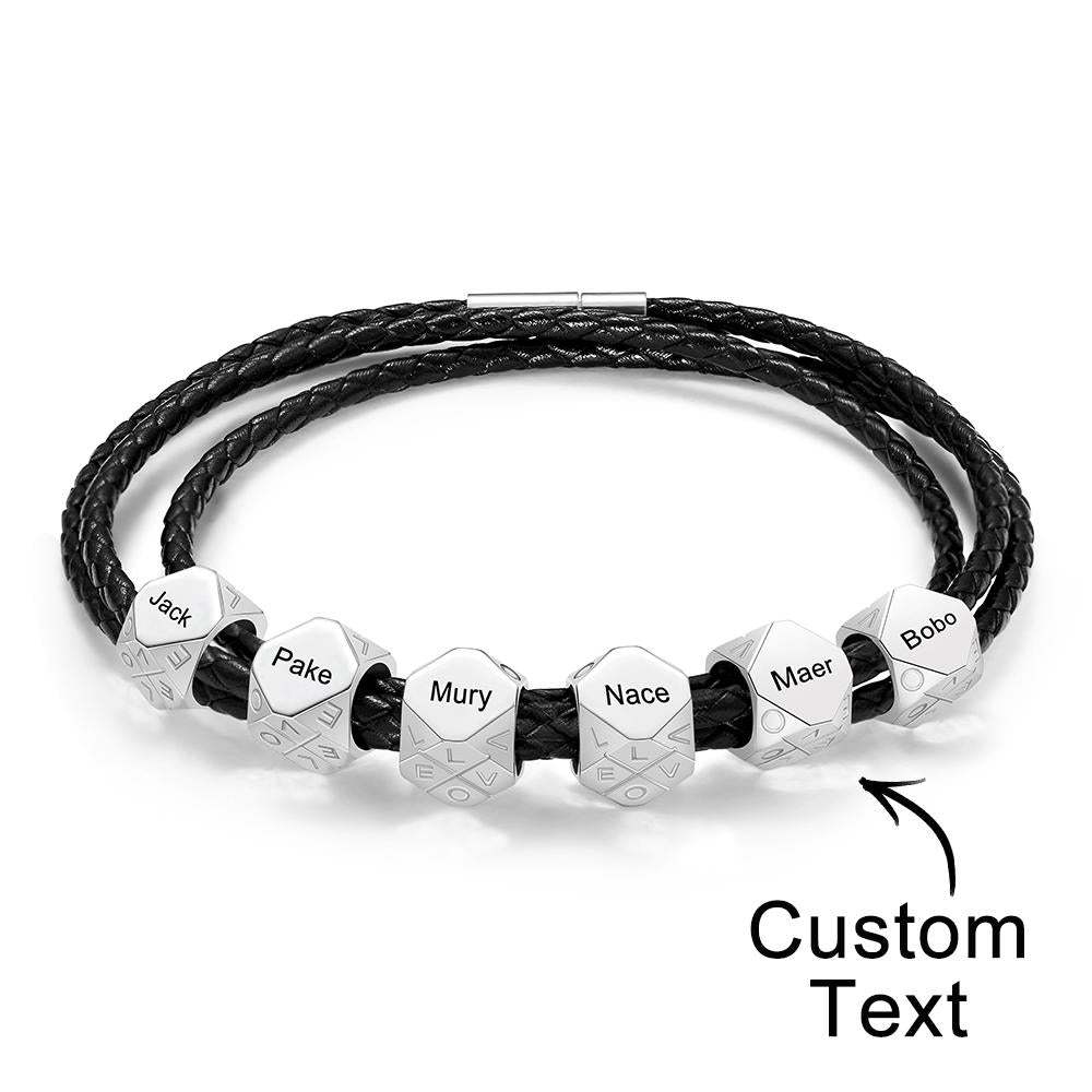 Custom Engraved Bracelet Simple and Versatile Gift for Her