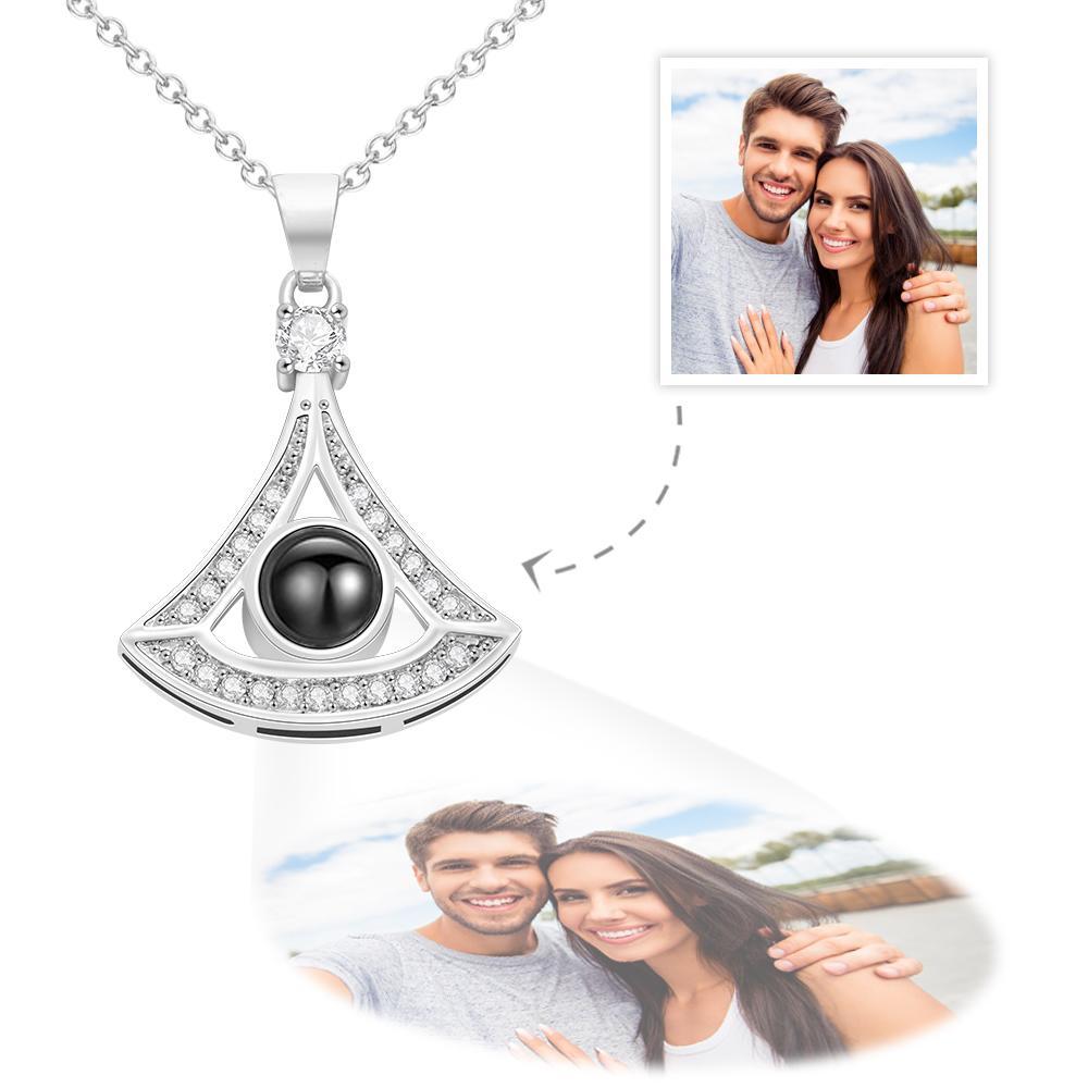 Custom Projection Necklace Sector Simple Gifts - soufeelus