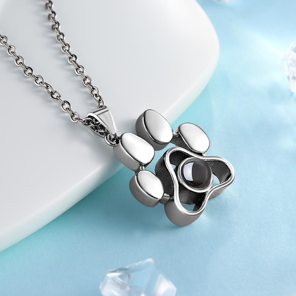 Projection Photo Necklace Colorful Picture Pet Photo