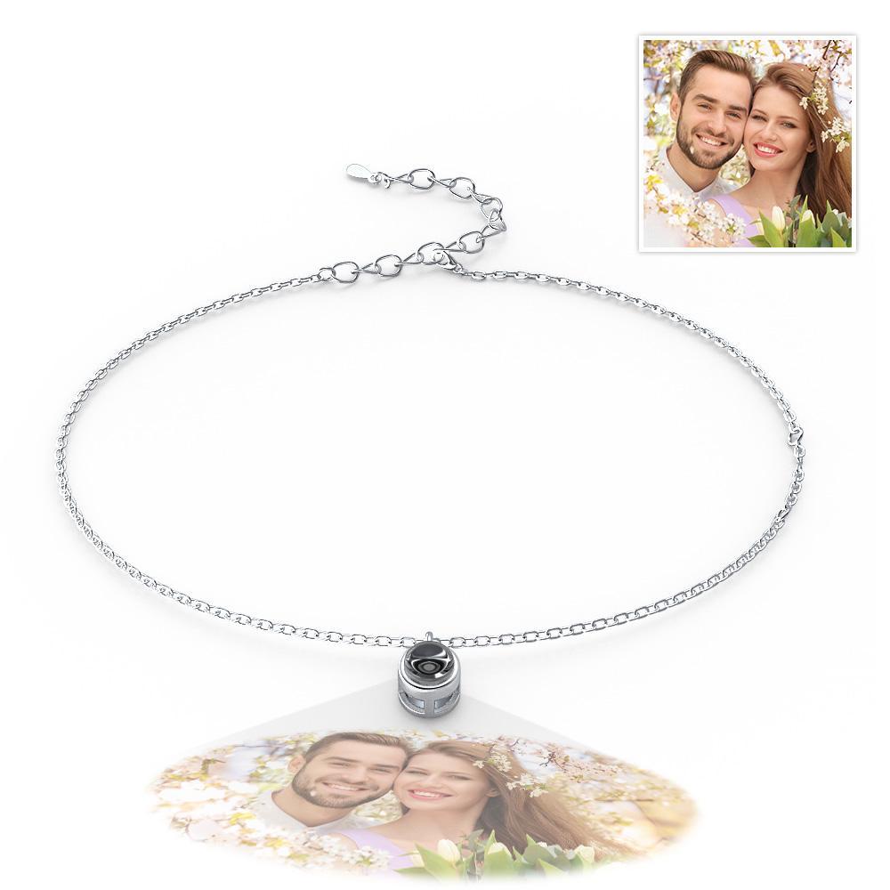 Custom Photo Projection Bracelet Minimalist Gift Memorial Photo Jewelry Trendy Best Friend Gift for Her