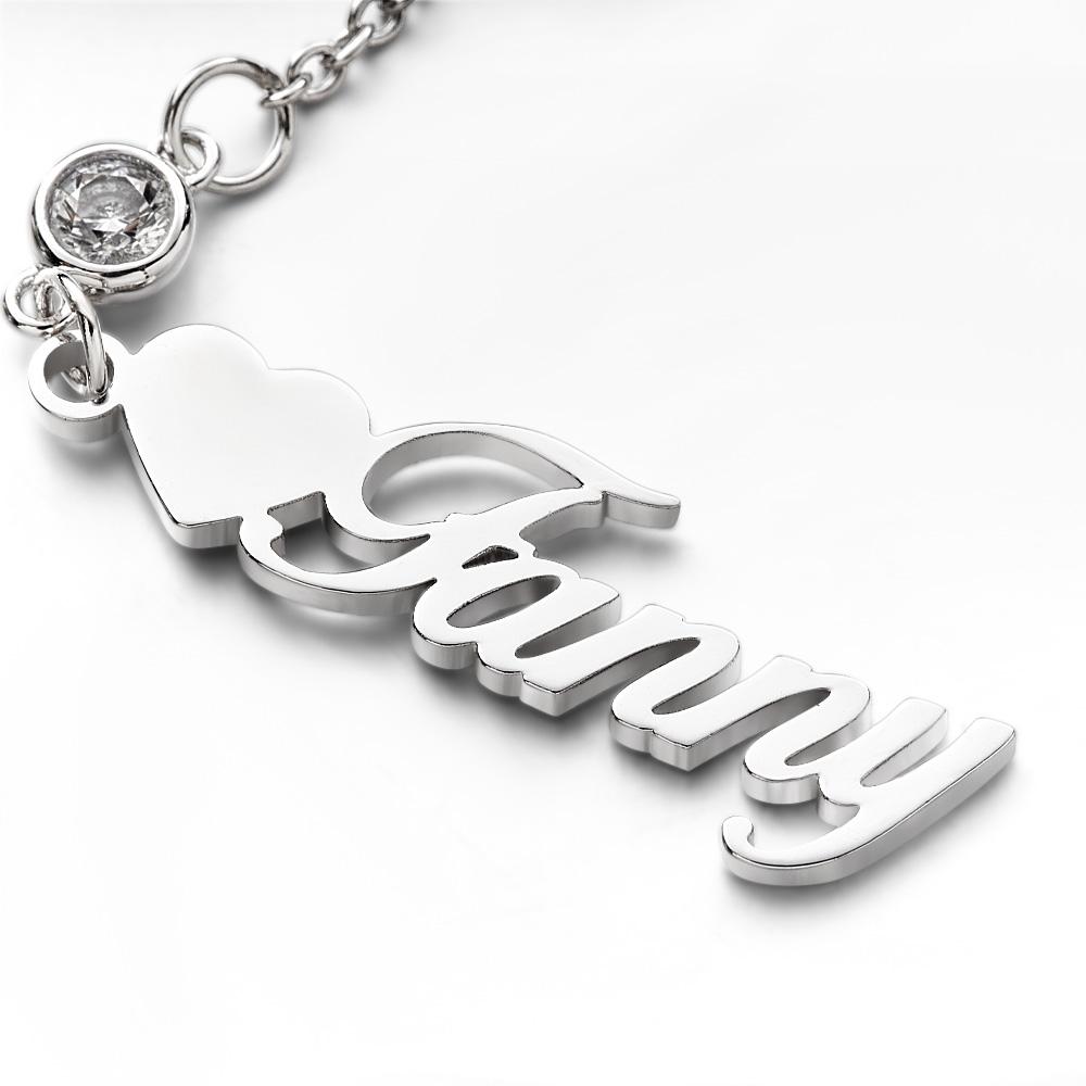 I am Special Name Earrings with Heart Eye Catching Dangle Earrings - soufeelus