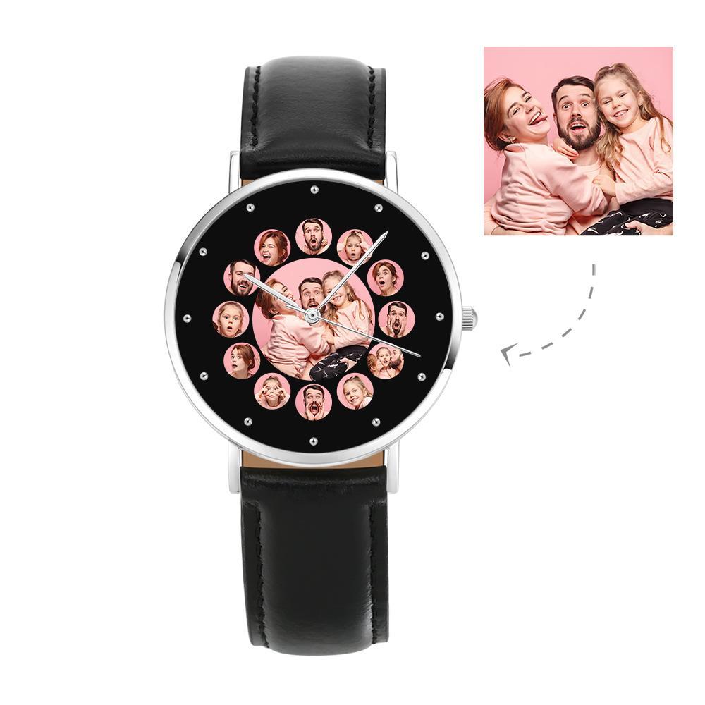 Custom Family Photo Watch Collage 13 Instagram Pictures 40mm - soufeelus