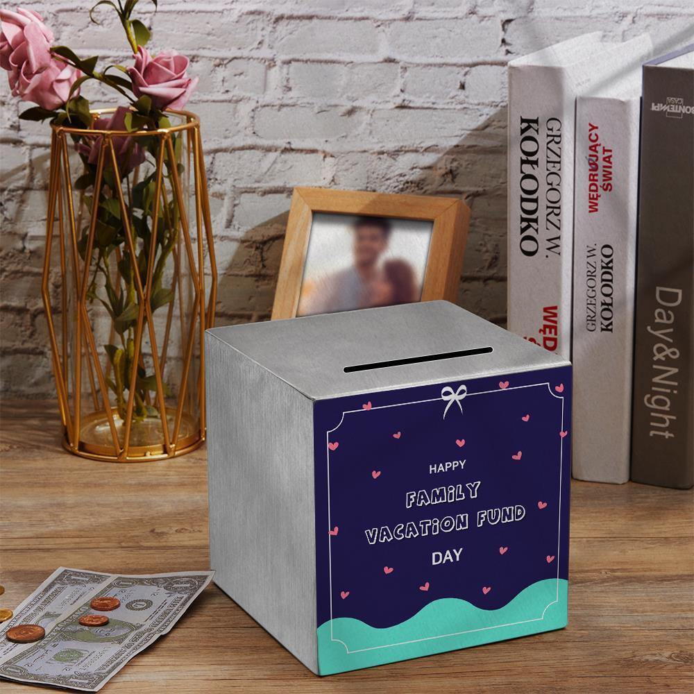 Personalised Piggy Bank Engraved Money Box For Mother - soufeelus
