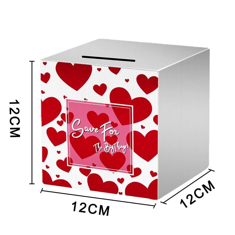 Personalised Piggy Bank Engraved Money Box For Family - soufeelus