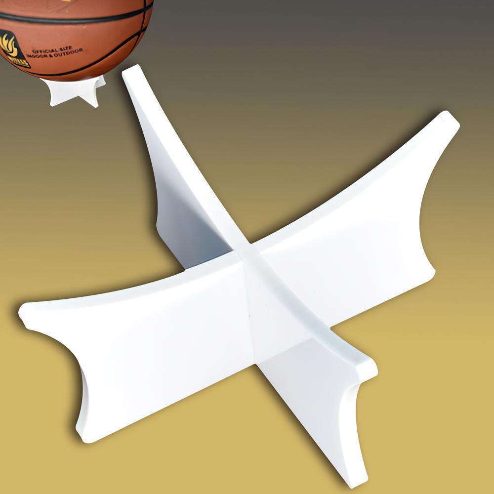 Football Stand Holder Acrylic Clear Ball Display Stand for Basketball Soccer - soufeelus