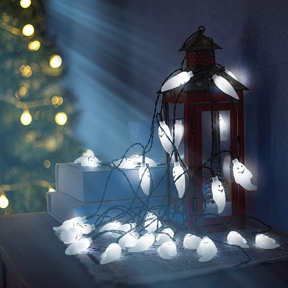 3 Lighting Colors Halloween Decorative String Lights for Halloween Theme Party Indoor Outdoor Decorations - soufeelus