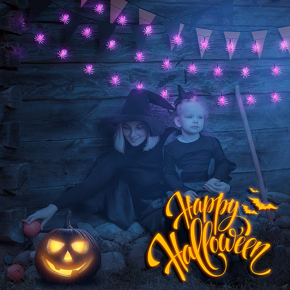 Halloween Decorative String Lights with 30 Lights for Halloween Theme Party Indoor Outdoor Decorations - soufeelus