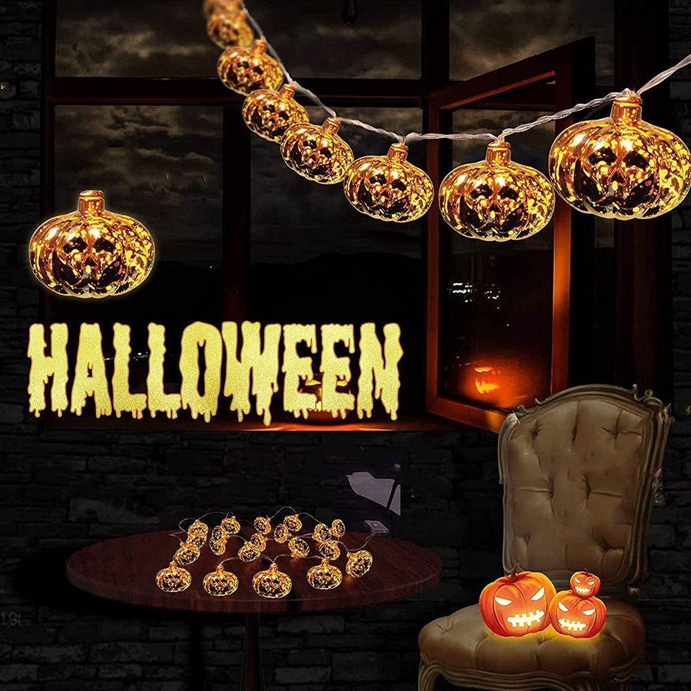 Halloween Decorative String Lights with 30 Lights for Halloween Theme Party Indoor Outdoor Decorations - soufeelus