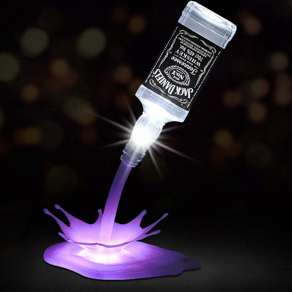 Creative Night Light Pouring Lamp Seven-color Light Unique Gifts - soufeelus