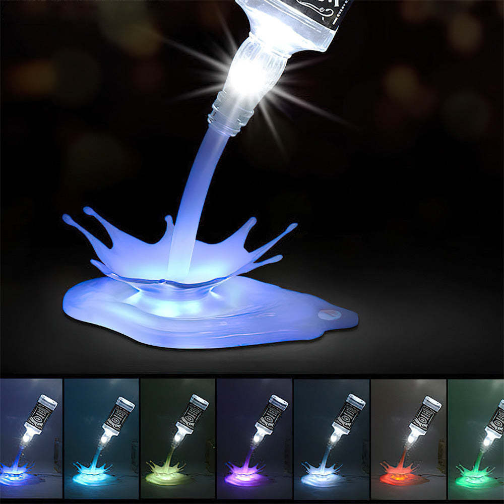 Creative Night Light Pouring Lamp Seven-color Light Unique Gifts - soufeelus