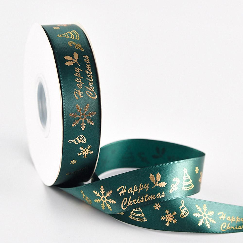 Christmas Holiday Decorations Fun Christmas Ribbon For Gift Wrapping