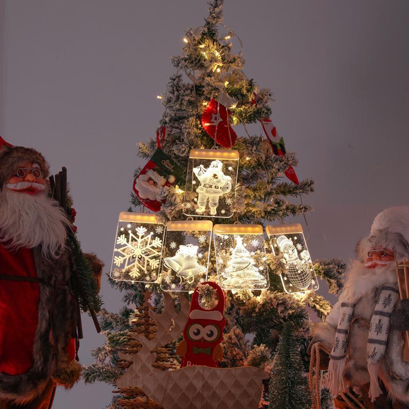 Christmas Lights Acrylic Curtain Lights Romantic Room Decoration Rope Lights