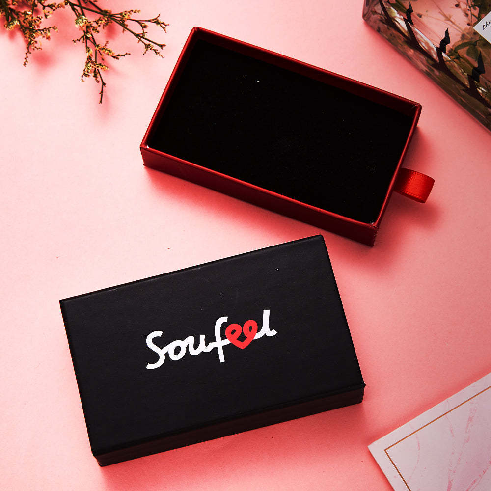 Soufeel Drawer Box Gift Package Cardboard Gift Box with Sponge -