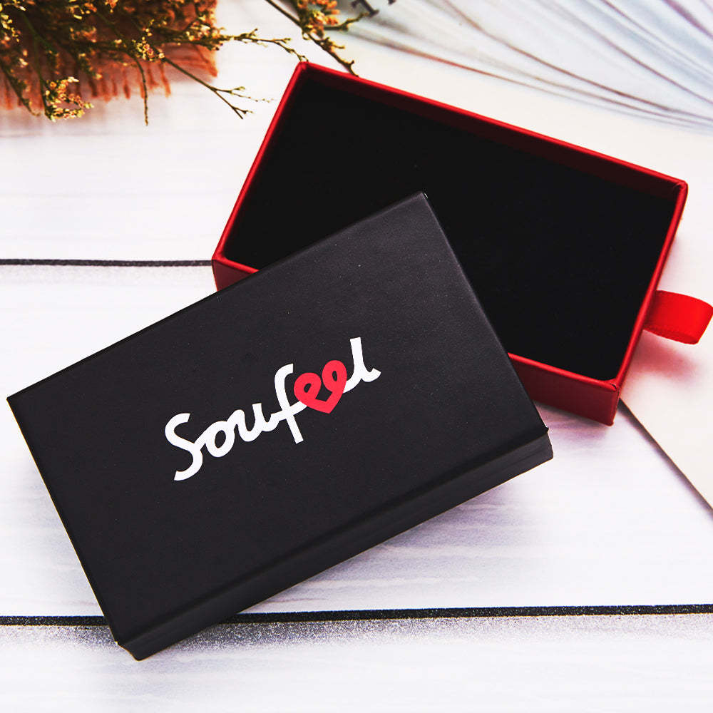 Soufeel Drawer Box Gift Package Cardboard Gift Box with Sponge -