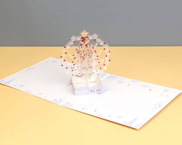 Birthday Card Three-dimensional Crystal Commemorative Gifts -