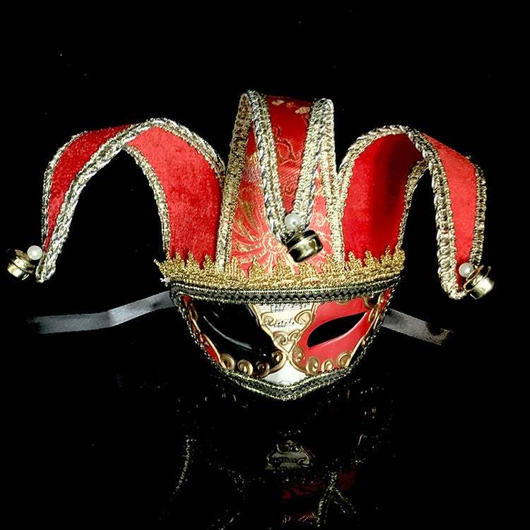 Triangular Bells Venetian Mask Creative Personality Mask Pretty Party Gift