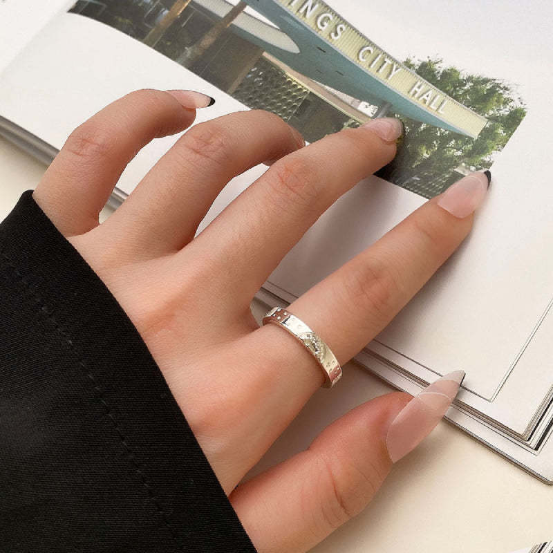 Sun and Moon Couple Rings Matching Ring Adjustable Ring Jewelry Gift for Lovers - soufeelus