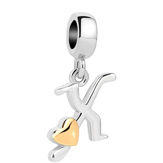 Fashion Letter Necklace Creative Pendant Exquisite Gift -