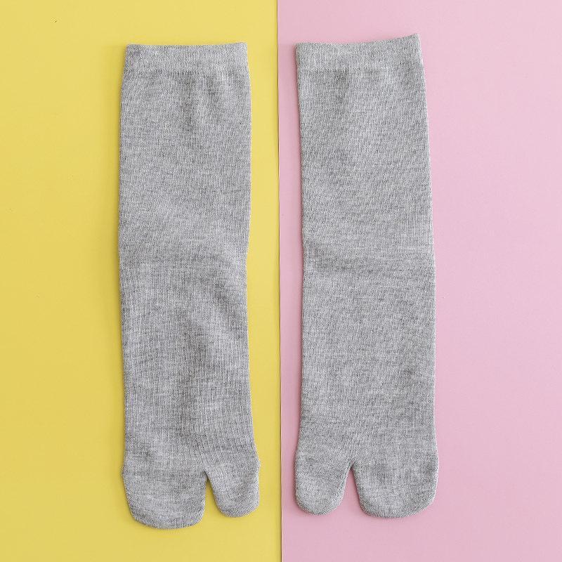 Split Toe Tabi Cotton Socks Men Women Casual Socks Soft Casual Socks