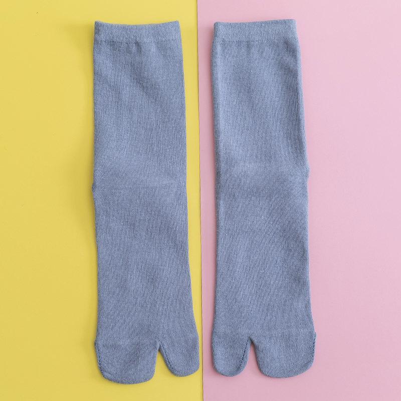 Split Toe Tabi Cotton Socks Men Women Casual Socks Soft Casual Socks