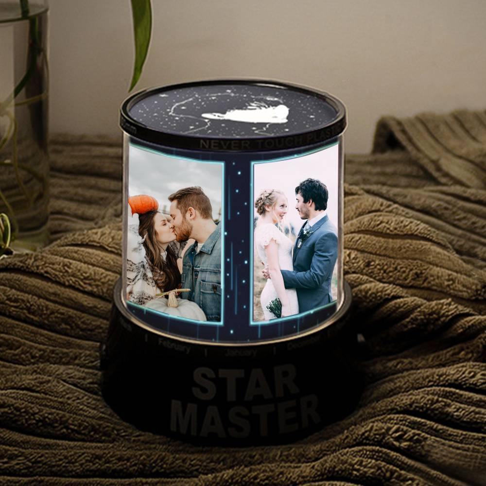 Personalised Photo Lamp, Custom Night Five Photos - soufeelus